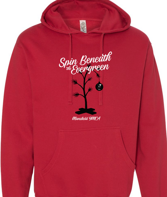 2025 Spin Beneath the Evergreen Hoodie
