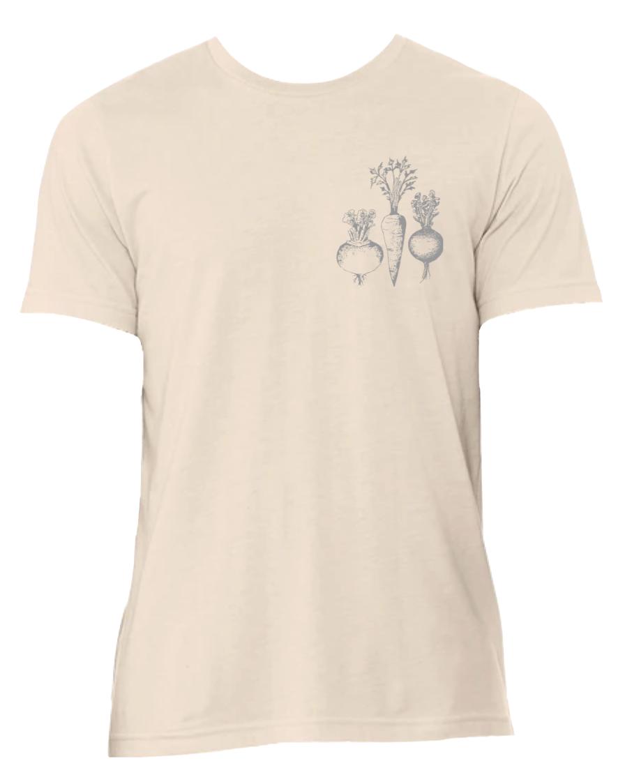 Root Vegetable Shirt, Farm Graphic Tee