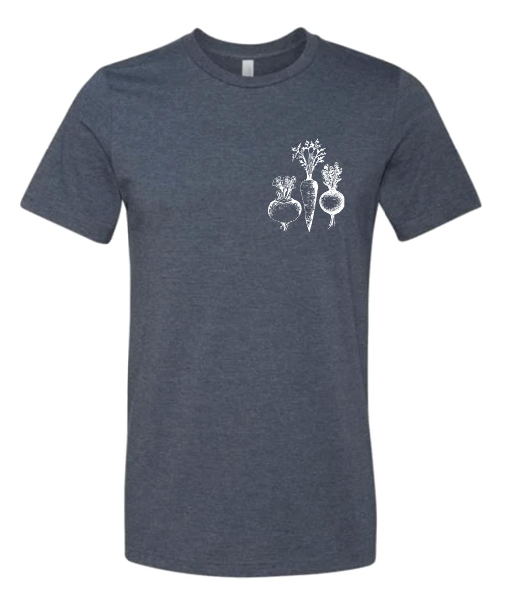 Root Vegetable Shirt, Farm Graphic Tee
