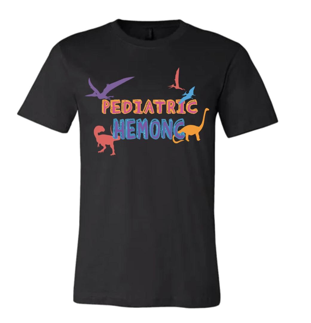 Pediatric Hemonc Dinosaur Shirt, Hematology Oncology Nurse Tee