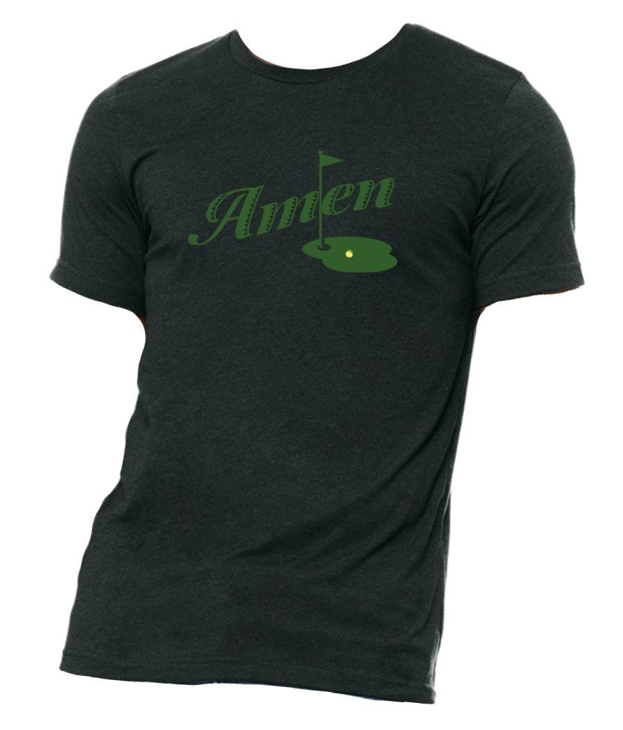 Amen Golf Shirt, Sports Tee, Masters, PGA