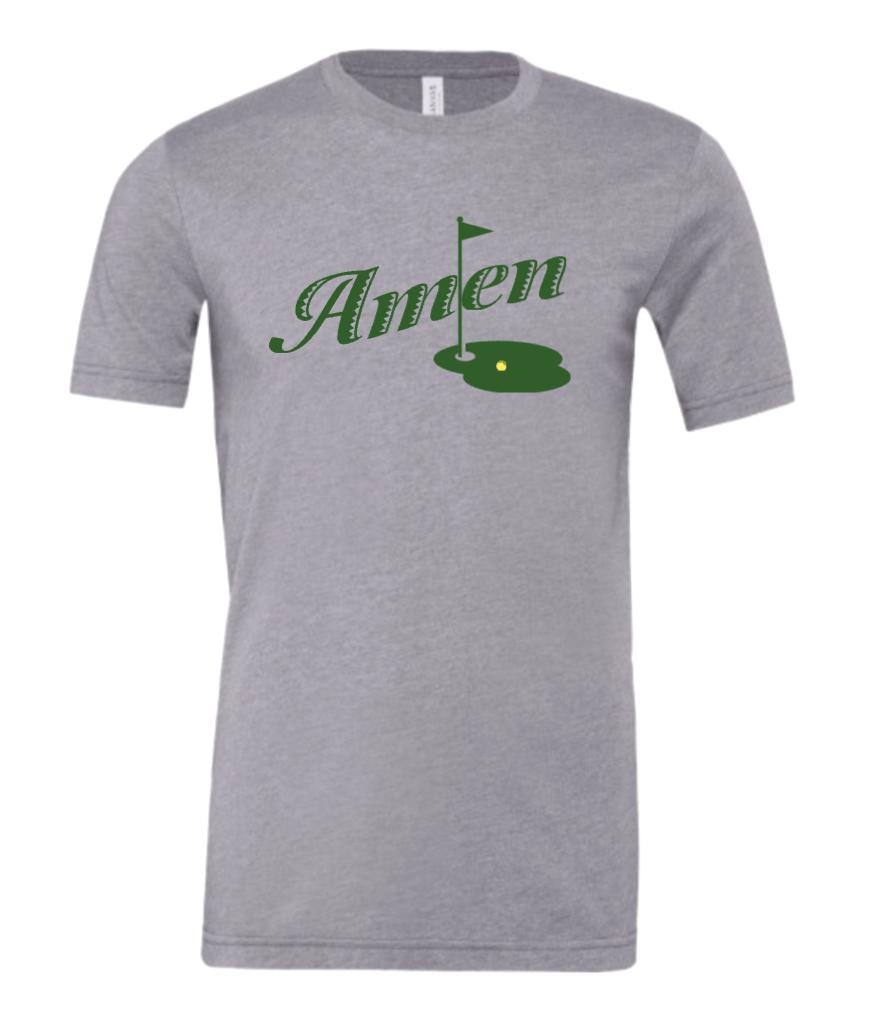 Amen Golf Shirt, Sports Tee, Masters, PGA