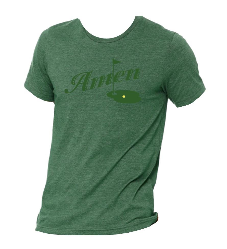 Amen Golf Shirt, Sports Tee, Masters, PGA