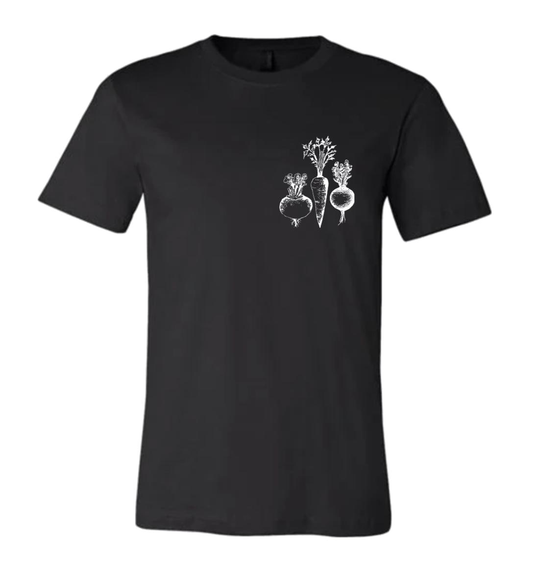 Root Vegetable Shirt, Farm Graphic Tee