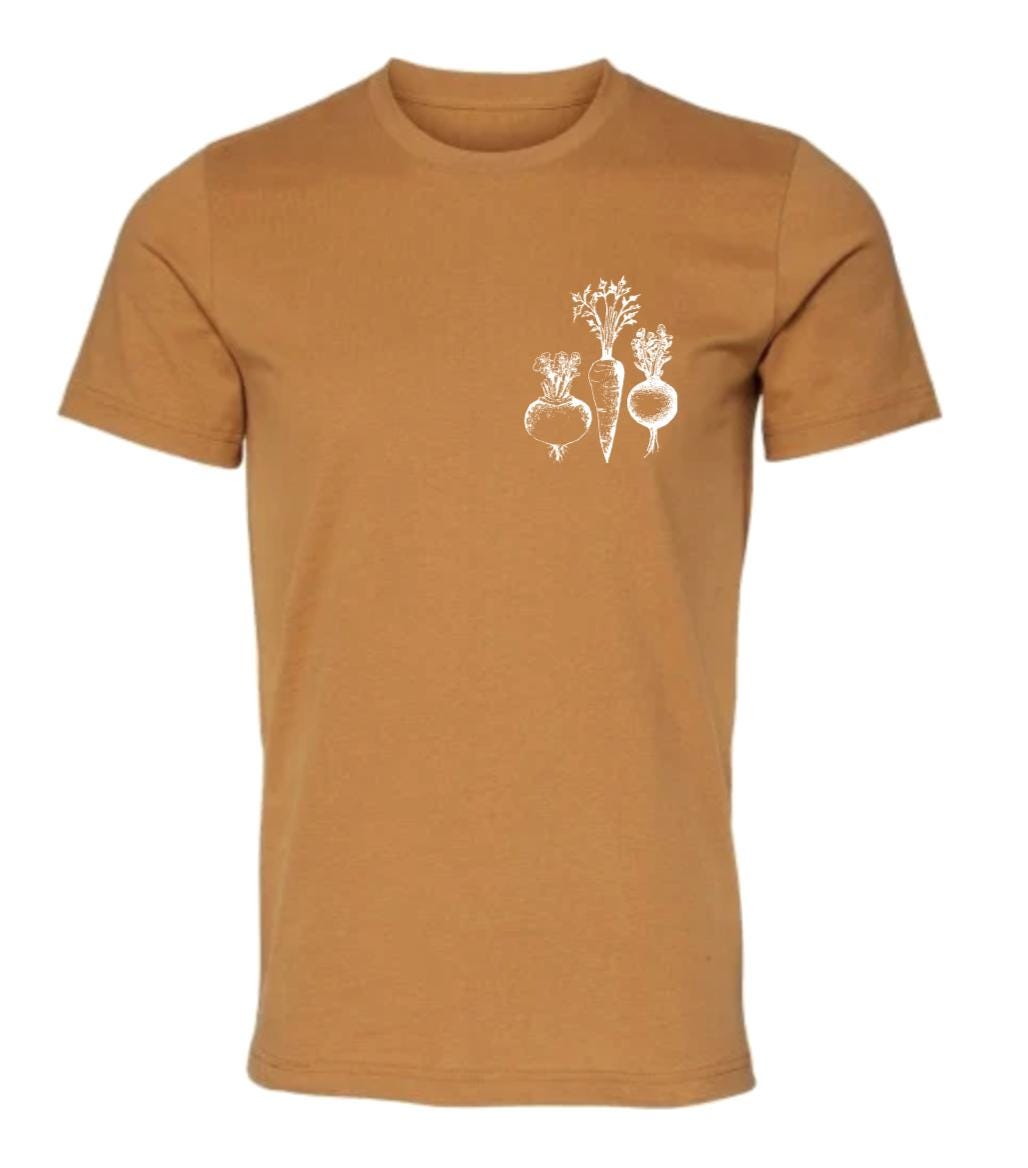 Root Vegetable Shirt, Farm Graphic Tee