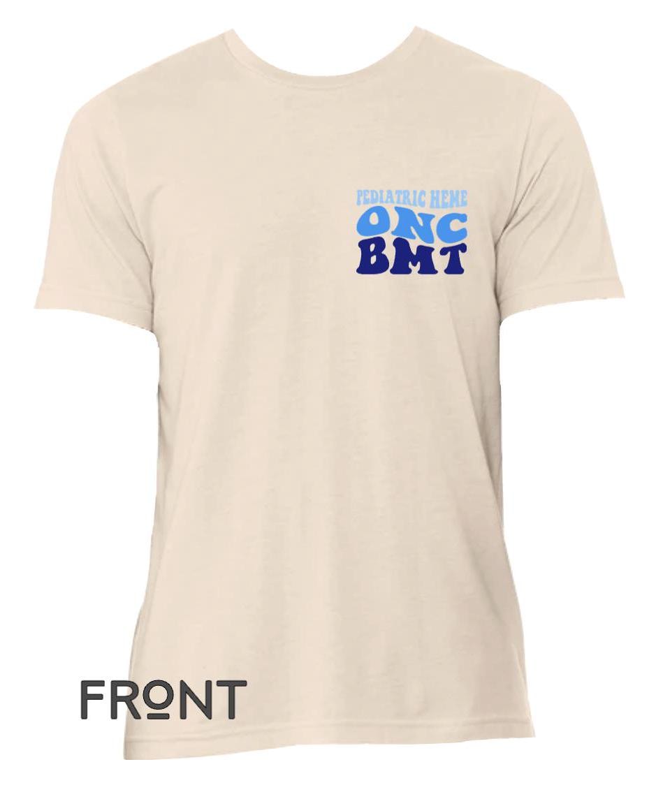 In My Curing Pediatric Cancer Era Shirt, Hemonc Nurse Tee
