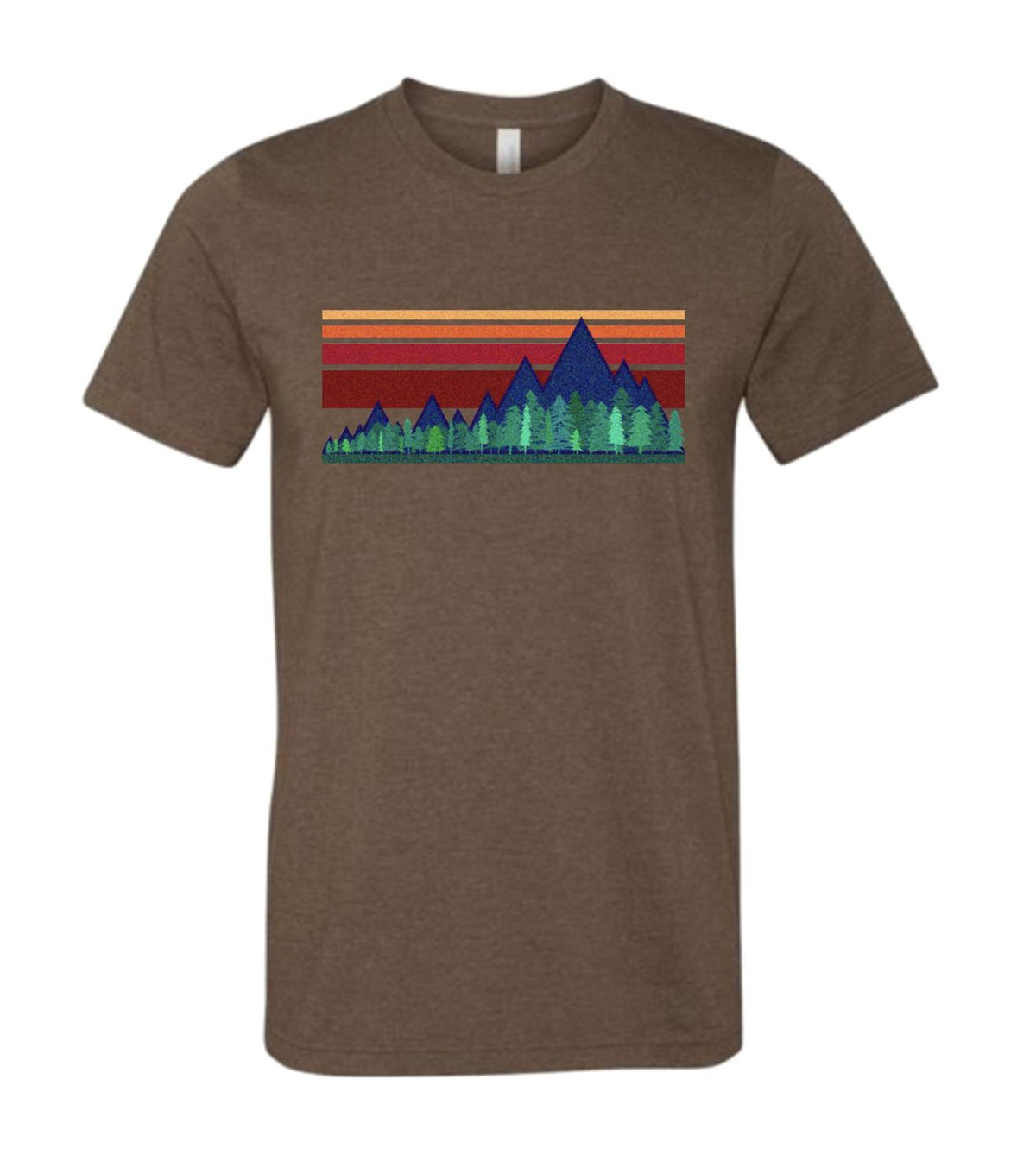 Retro Mountain Landscape Shirt