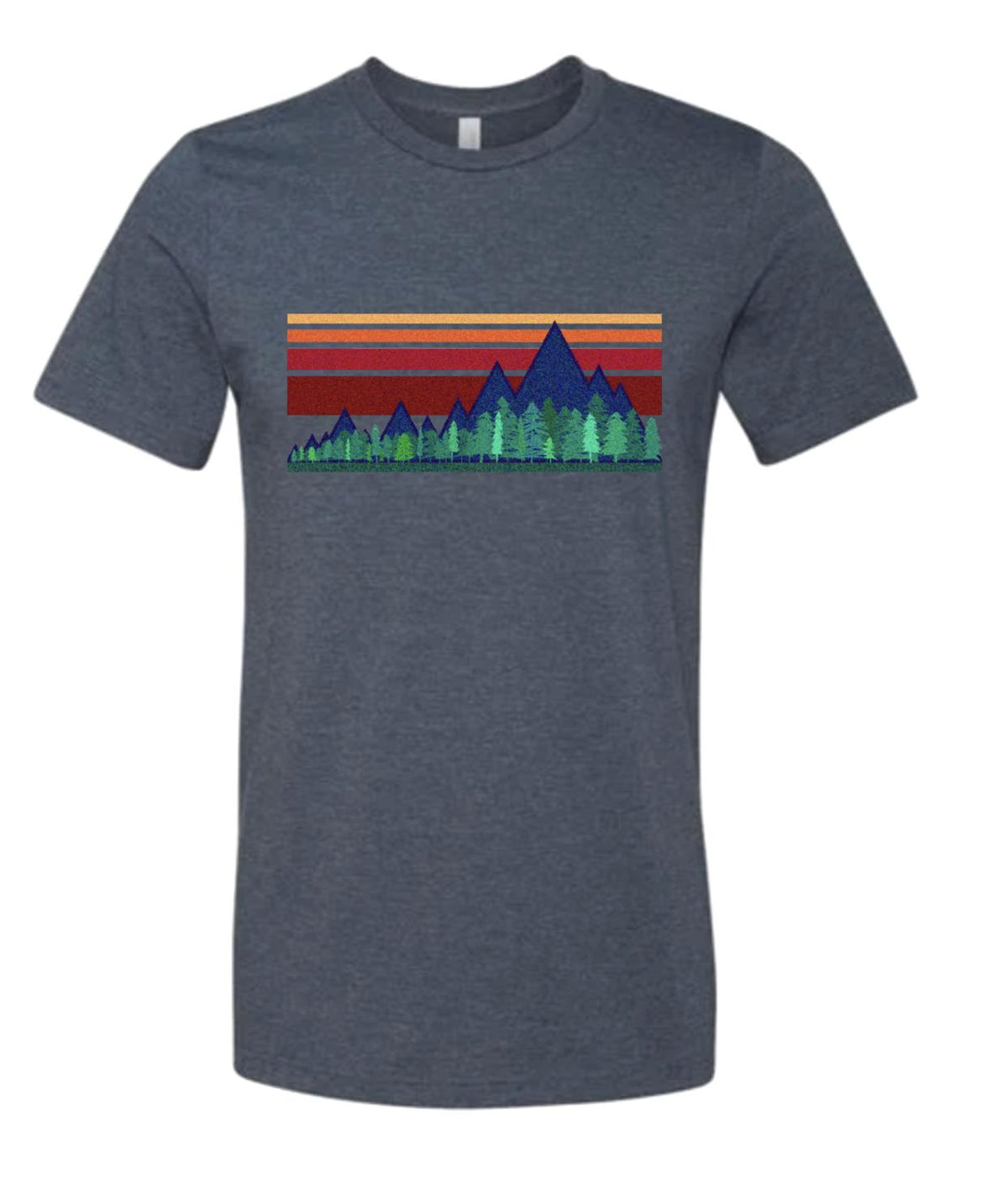 Retro Mountain Landscape Shirt