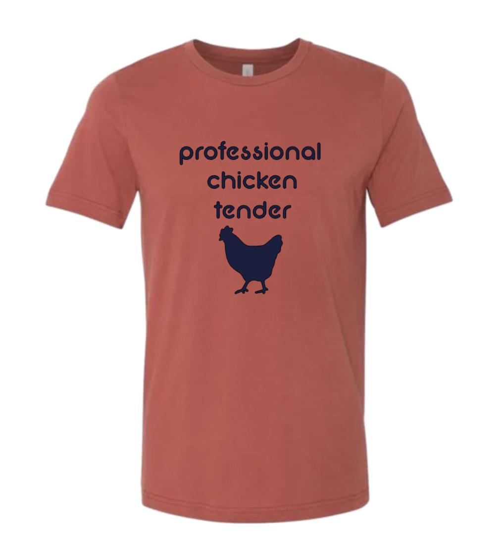 Professional Chicken Tender T-Shirt, Farm Shirt
