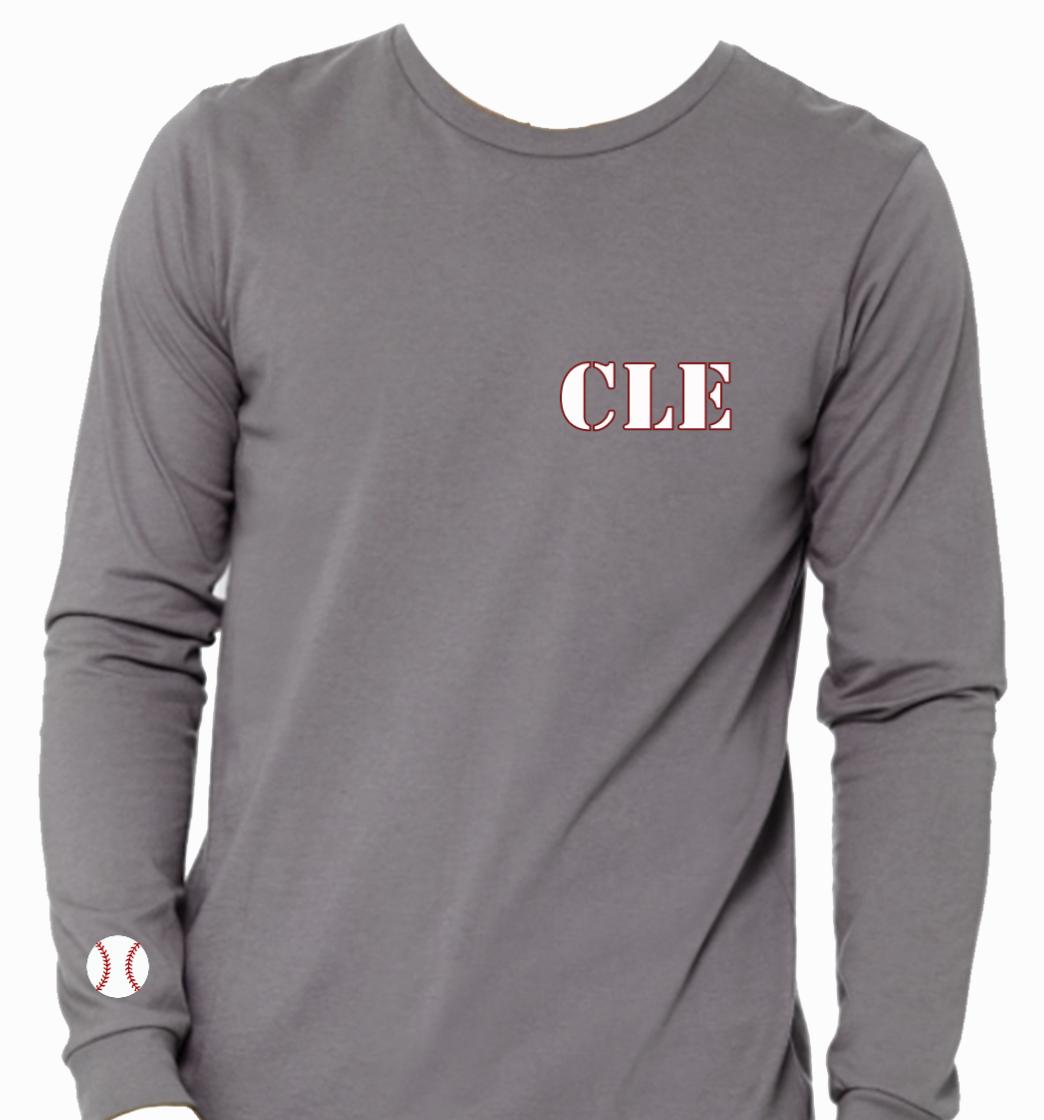 Cleveland Baseball Long Sleeve T-Shirt, Guardians, Ohio, MLB
