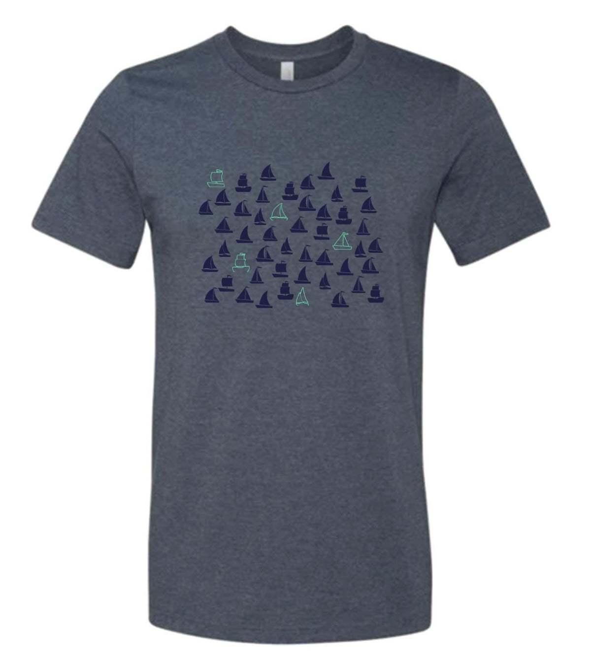 Sail Boat Tee, Ocean Tee, Sea, Lake, Maritime