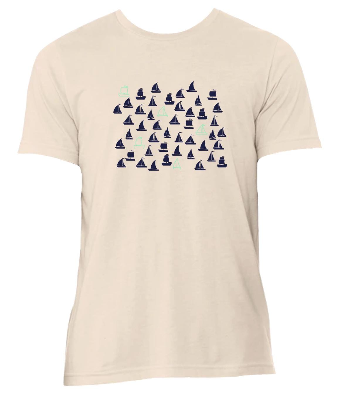 Sail Boat Tee, Ocean Tee, Sea, Lake, Maritime