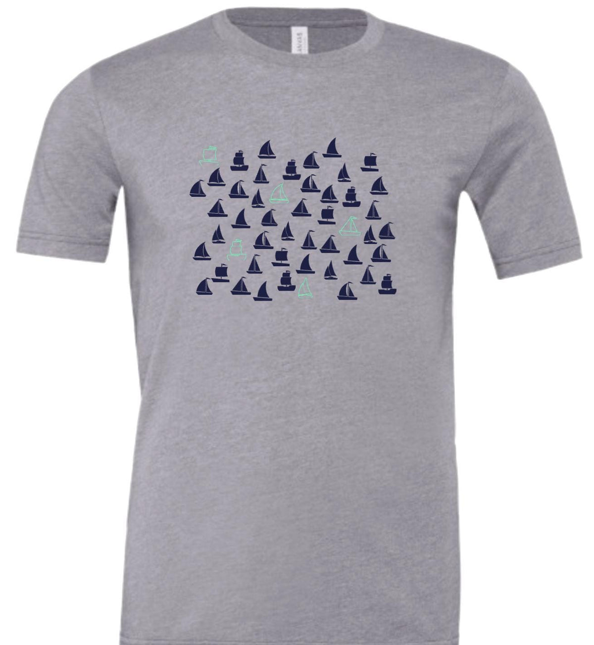 Sail Boat Tee, Ocean Tee, Sea, Lake, Maritime
