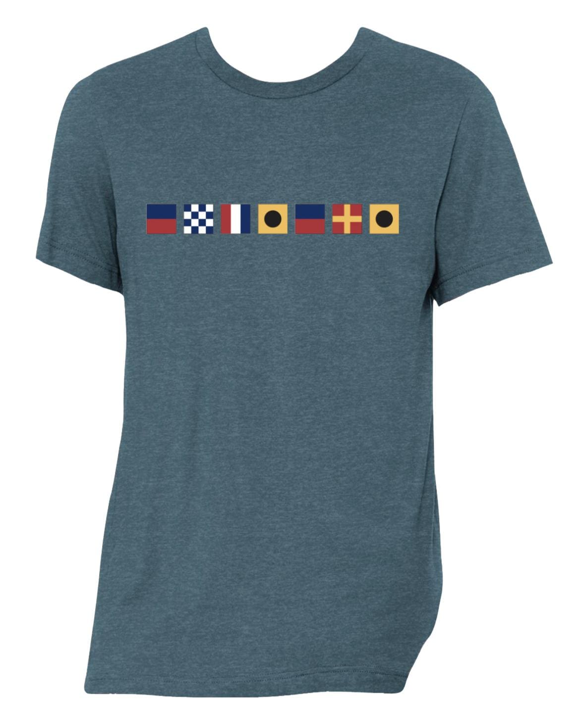 Personalized Nautical Flag Name Tee, Flag Shirt, Ocean, Sea, Lake, Maritime