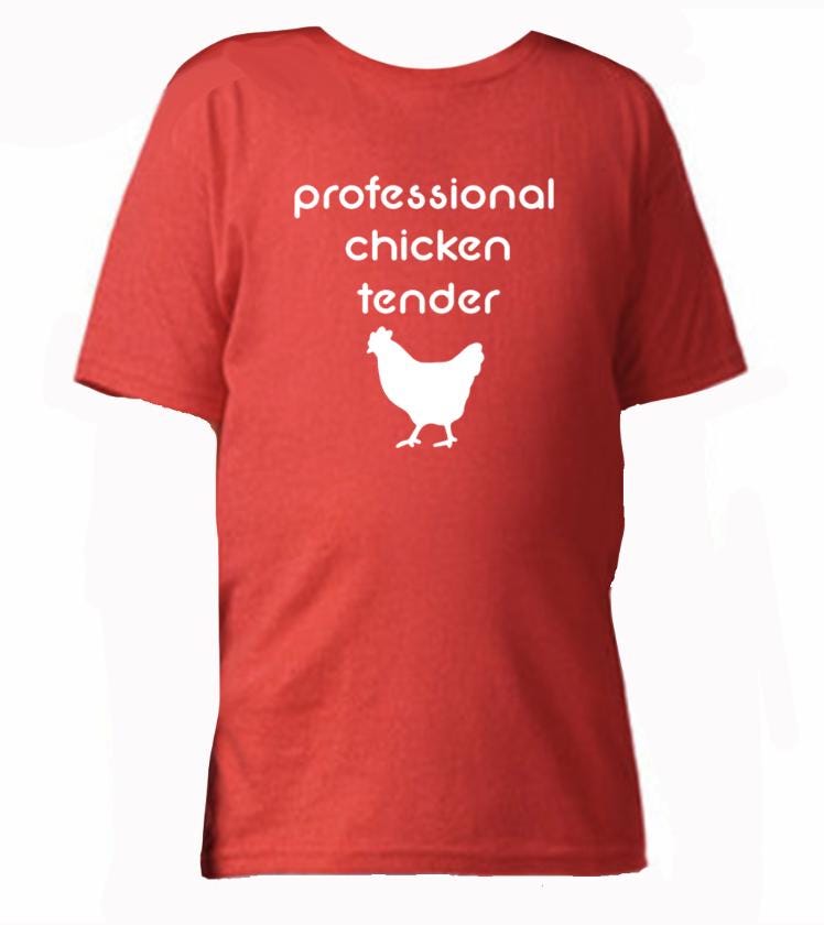 Professional Chicken Tender T-Shirt, Farm Shirt