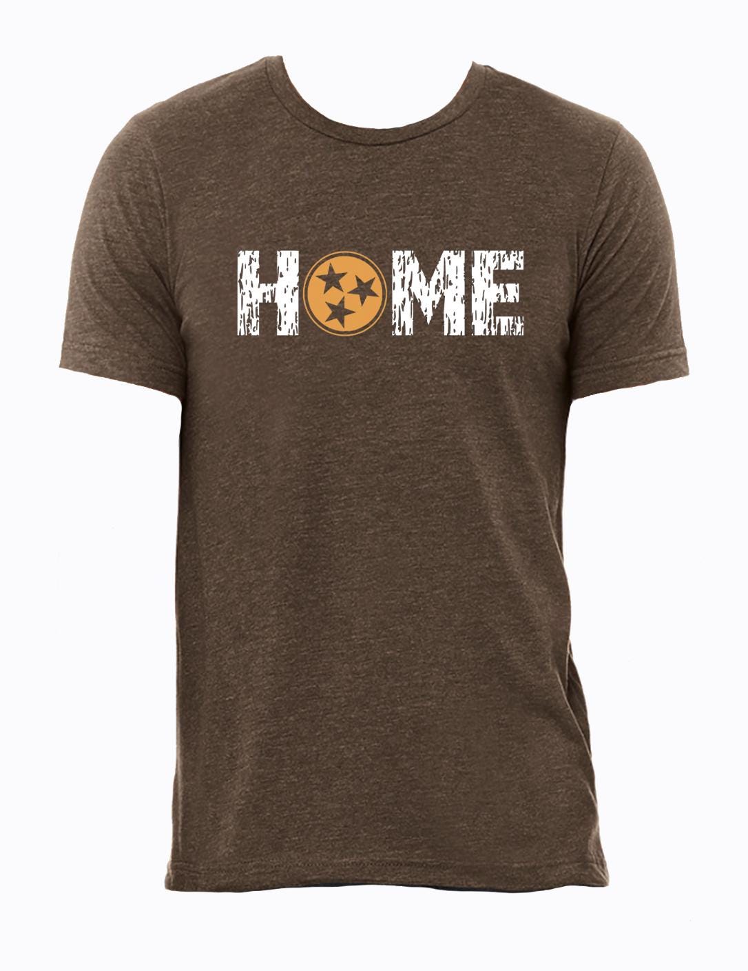 Tennessee Home T-Shirt, Nashville, Knoxville, UT, Vols