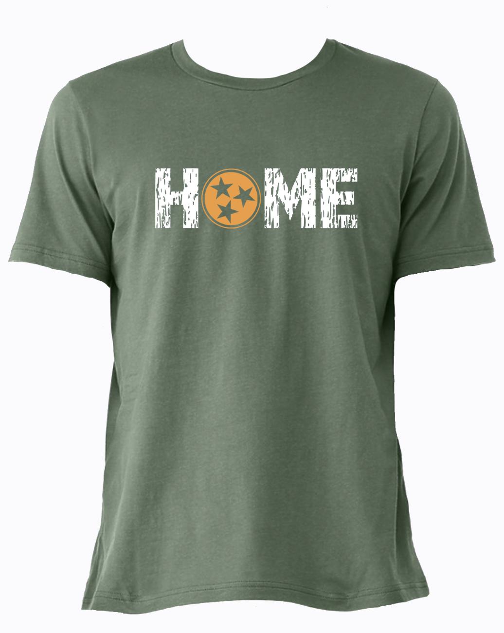 Tennessee Home T-Shirt, Nashville, Knoxville, UT, Vols