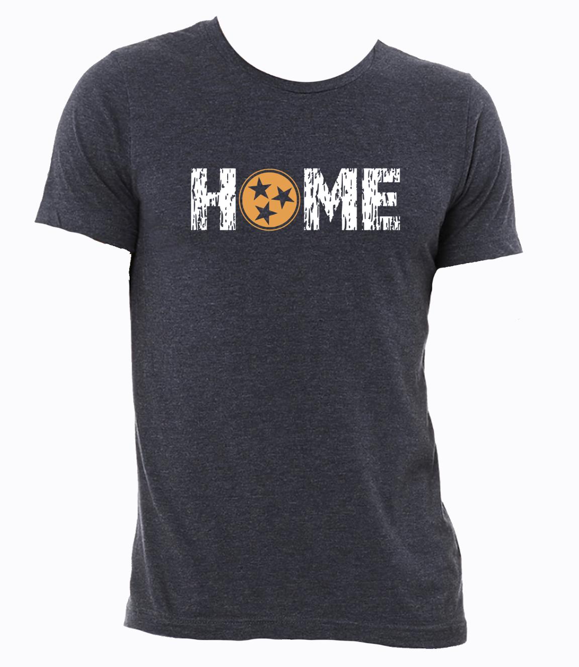 Tennessee Home T-Shirt, Nashville, Knoxville, UT, Vols