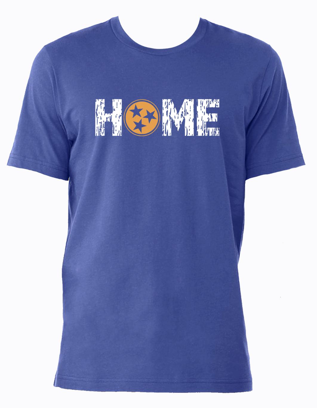 Tennessee Home T-Shirt, Nashville, Knoxville, UT, Vols